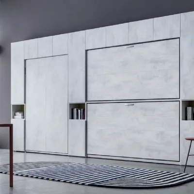 Cameretta in laminato materico In motion 20_07 Clever scontata a PREZZI OUTLET
