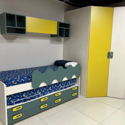 Cameretta in laminato opaco Omnia Mcsmobili scontata a PREZZI OUTLET