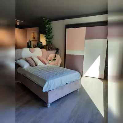 Cameretta in laminato opaco Life cuore Blaster scontata a PREZZI OUTLET