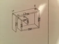 Cameretta Linea Lagosenza letto scontata