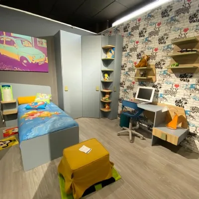 Cameretta Volo Colombini casa con letto a terra in offerta