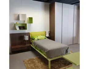 Cameretta Young Zalf con letto a terra in offerta