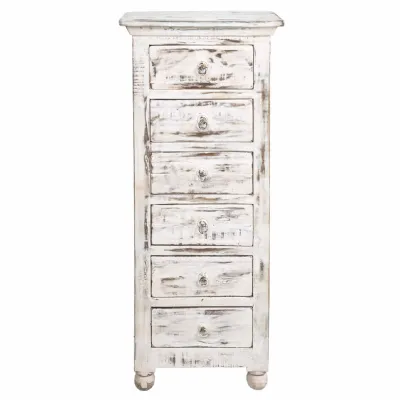 Cassettiera in Legno Cassettiera shabby chic india  Outlet etnico in Offerta Outlet