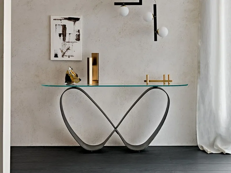 Consolle Butterfly Cattelan: design unico, Offerta Outlet! Lunghezza max 50.