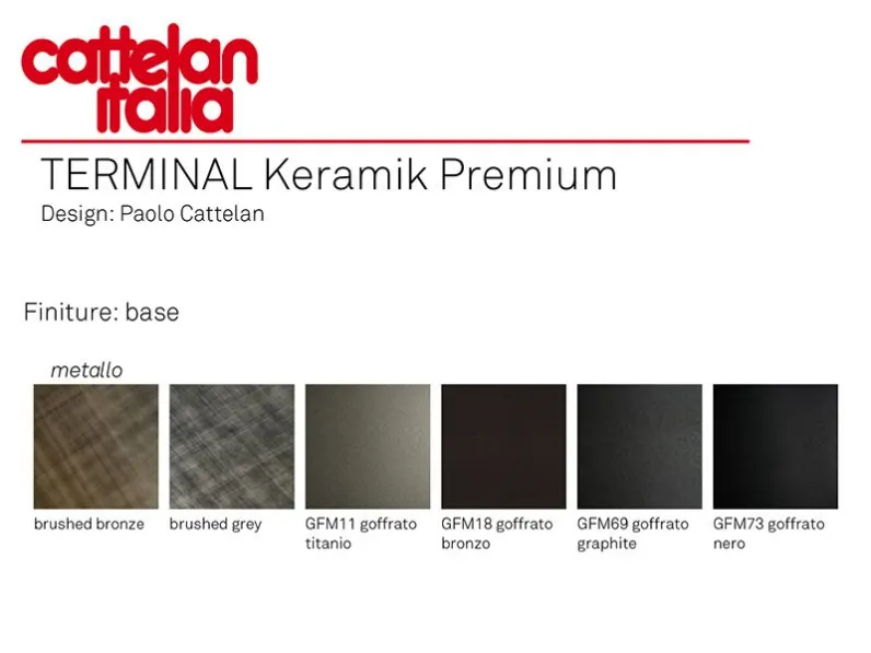 Consolle modello Terminal keramik premium Cattelan italia scontata del 30%