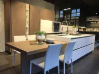 Crea una cucina moderna bianca con isola di Clover Lube a soli 11900!