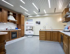Cucina ad angolo classica Laura Artigianale a prezzo scontato