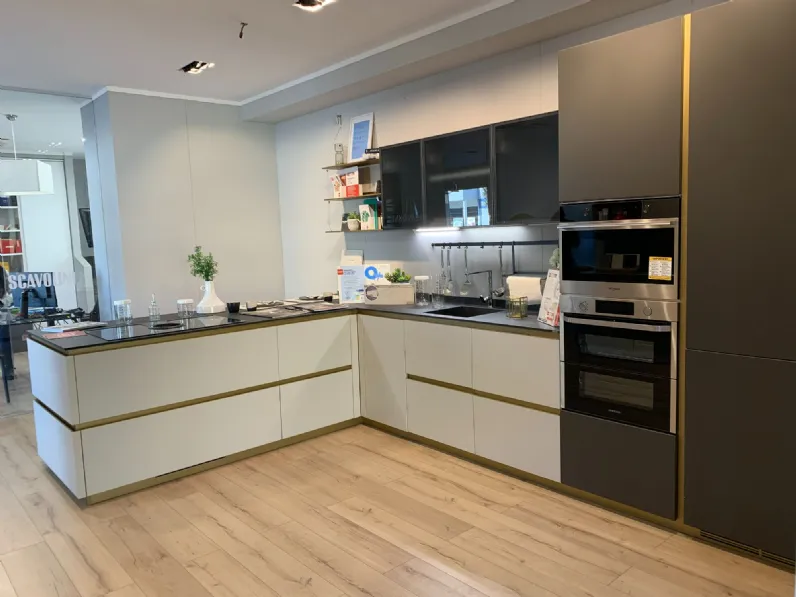 Cucina ad angolo design Cucina scavolini delinea offerta outlet Scavolini a prezzo scontato