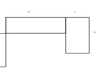 Cucina ad angolo in laminato materico a prezzo scontato 54%