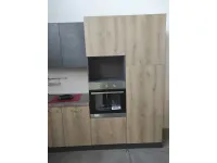 Cucina ad angolo in laminato materico altri colori Anita a prezzo ribassato