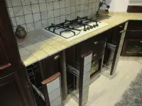 Cucina ad angolo in muratura Arca Artigianale a prezzo ribassato