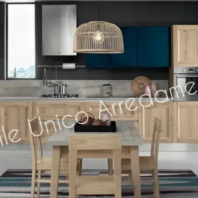 Cucina ad angolo provenzale Anastasia Febal a prezzo scontato