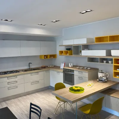 Cucina ad angolo Sax  Scavolini con uno sconto vantaggioso