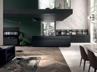 Cucina altri colori design con penisola Area 22 * Dibiesse scontata