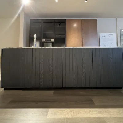 Cucina altri colori moderna ad isola Bluna Binova