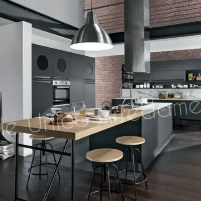 Cucina moderna Colombini Casa Brooklyn ad isola, prezzo ribassato!