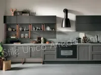 Cucina antracite moderna ad isola Gatsby Febal a soli 8200