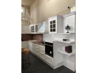 Cucina Aran cucine classica ad angolo bianca in legno Ylenia bianca