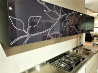 Cucina Arrex moderna lineare grigio in laminato materico Oriente