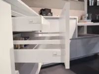 CUCINA Arrital laminato bianco ad angolo AK Project SCONTATA 48%