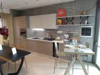 Cucina Berloni cucine design con penisola tortora in legno Milano
