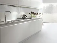 Cucina bianca design ad angolo Qualunque  Md work in offerta