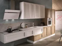 Cucina lineare design bianca Essebi Jazz a soli 8499
