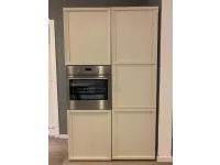 Cucina bianca design lineare Tosca Stosa in Offerta Outlet