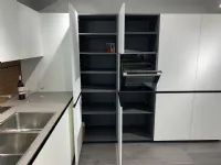 Cucina bianca moderna ad angolo Forma mentis Valcucine a soli 19900