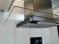 Cucina bianca moderna ad isola ATRA CUCINE modello POLIMERICO LUCIDO di Atra in polimerico lucido