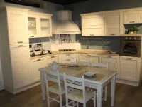 Cucina Claudia country magnolia ad angolo Lube cucine