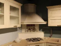 Cucina Claudia country magnolia ad angolo Lube cucine