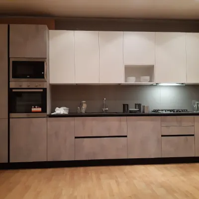 Cucina lineare design Cloe Arredo3 a prezzo scontato