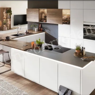 Cucina ad angolo moderna Asop Colombini casa a prezzo scontato