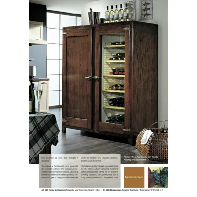 Cucina country noce Parlani lineare Cantina montepulciano a soli 5956€