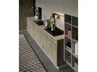 Cucina Cucine store moderna ad angolo altri colori in laminato materico Lignea