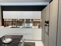 Cucina design ad angolo Ernestomeda Obliqua a prezzo ribassato