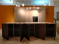 Cucina design ad isola Binova Mod scava + lab a prezzo ribassato