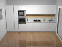 Viva Spagnol cucine: cucina bianca design lineare a 9400!