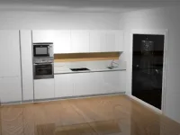Viva Spagnol cucine: cucina bianca design lineare a 9400!