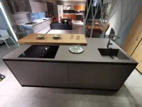 Cucina design grigio Arrital cucine ad isola Ak 04 in offerta