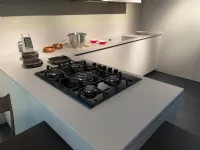 Cucina design grigio Copat cucine con penisola Copat 3.1  scontata