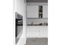 Cucina bianca moderna lineare Seta 3 Essebi a soli 10800