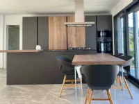 Cucina grigio design ad isola Ingrosso cucine moderne icm47 Primopiano cucine scontata
