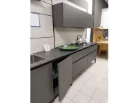 Cucina grigio moderna ad angolo Aria Arredo3 a soli 3980