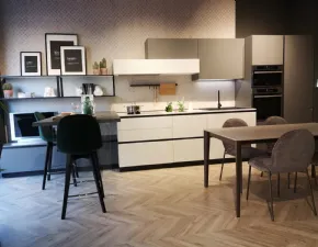 Cucina grigio moderna lineare Stosa Metropolis a soli 8500€