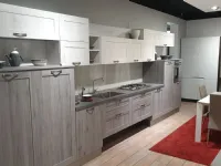 Cucina grigio moderna lineare Tess grigio e bianco Gm cucine in offerta