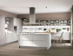 Cucina moderna bianca Ar-tre ad isola Fedor a soli 10900€