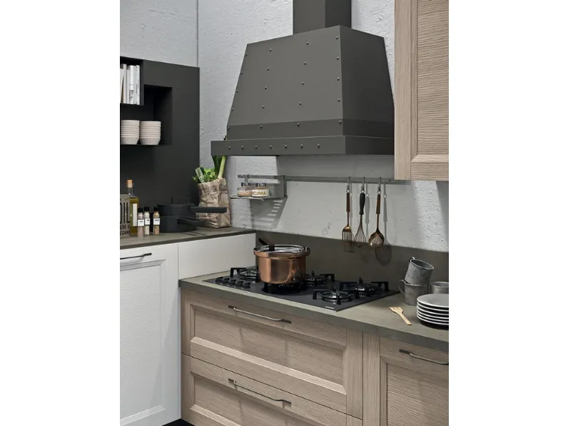 Cucina in legno Cucine store a PREZZI OUTLET