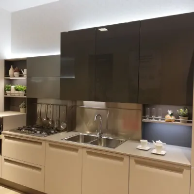 Cucina in polimerico opaco Veneta cucine a PREZZI OUTLET -44%